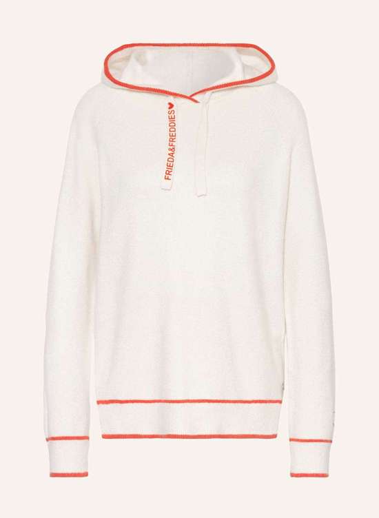 Вязаная толстовка с капюшоном