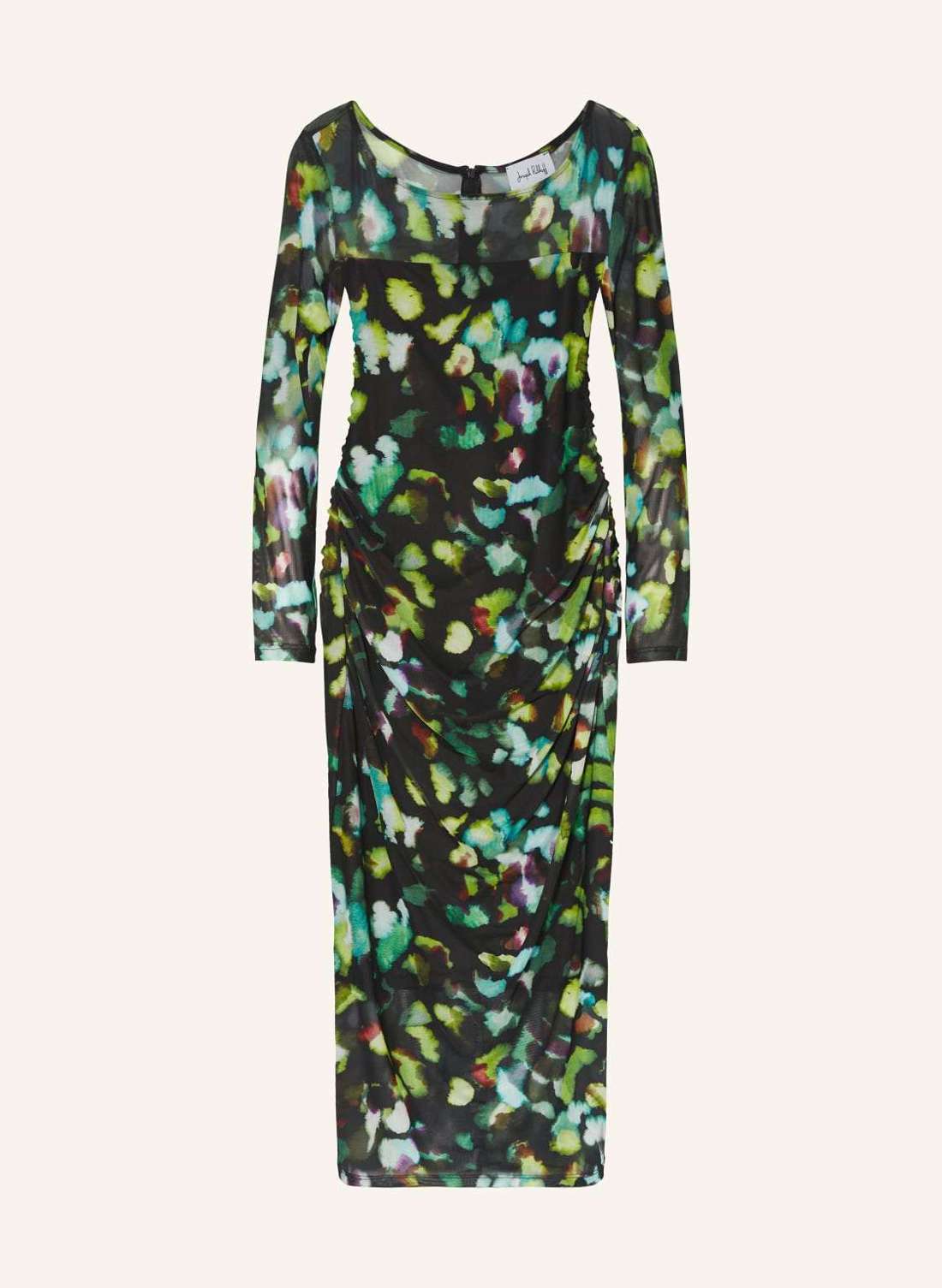 Сетчатое платье