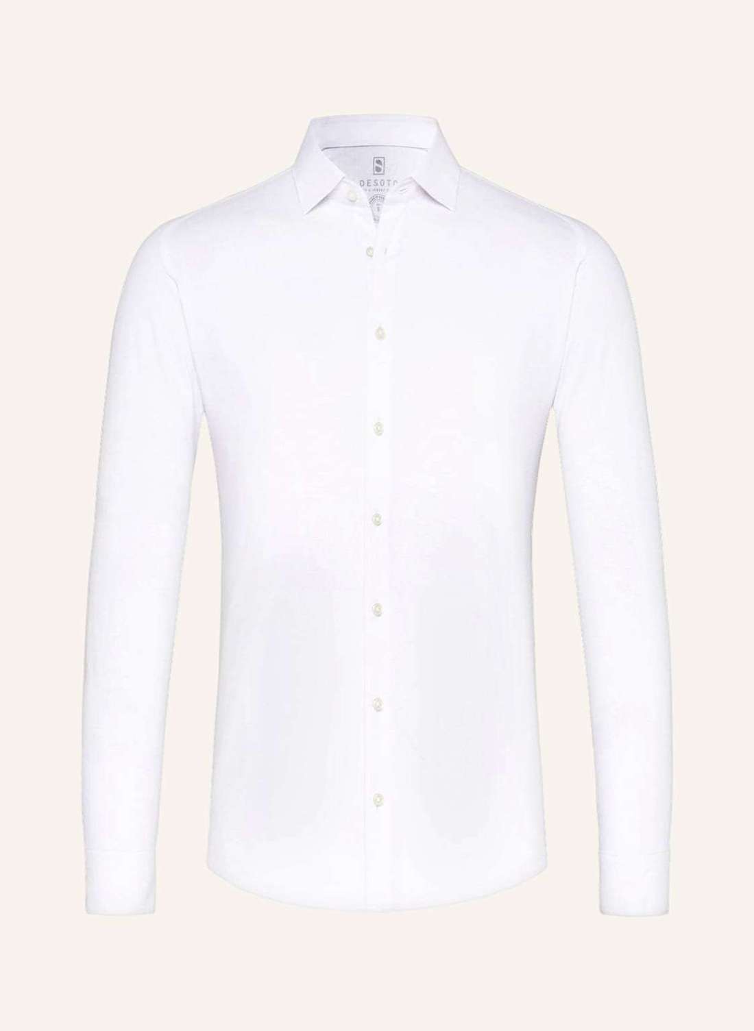 Рубашка из джерси приталенного кроя