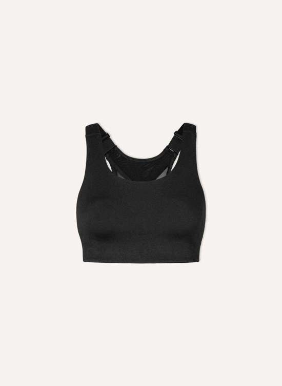 Спортивный бюстгальтер из сетки