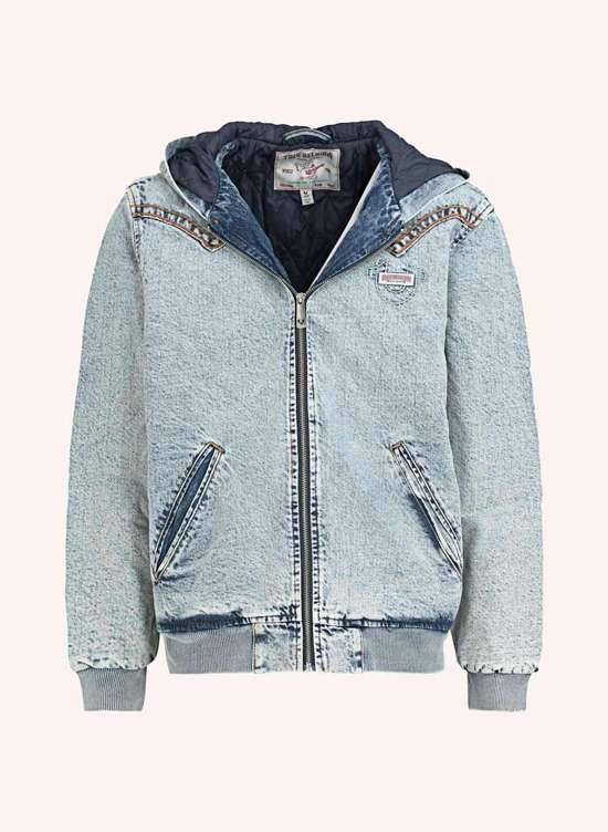 Джинсовая куртка SUPER T
