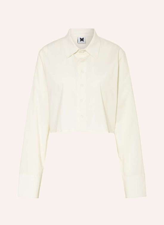 Укороченная блузка-рубашка