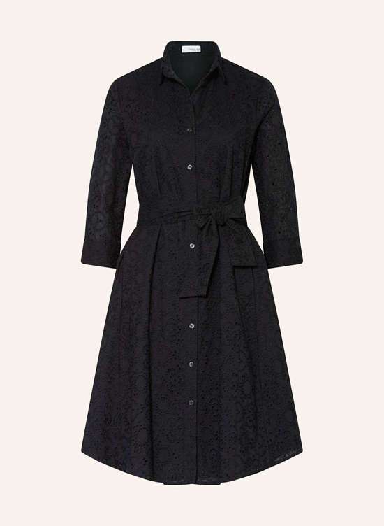 Платье-рубашка с рукавами 3/4