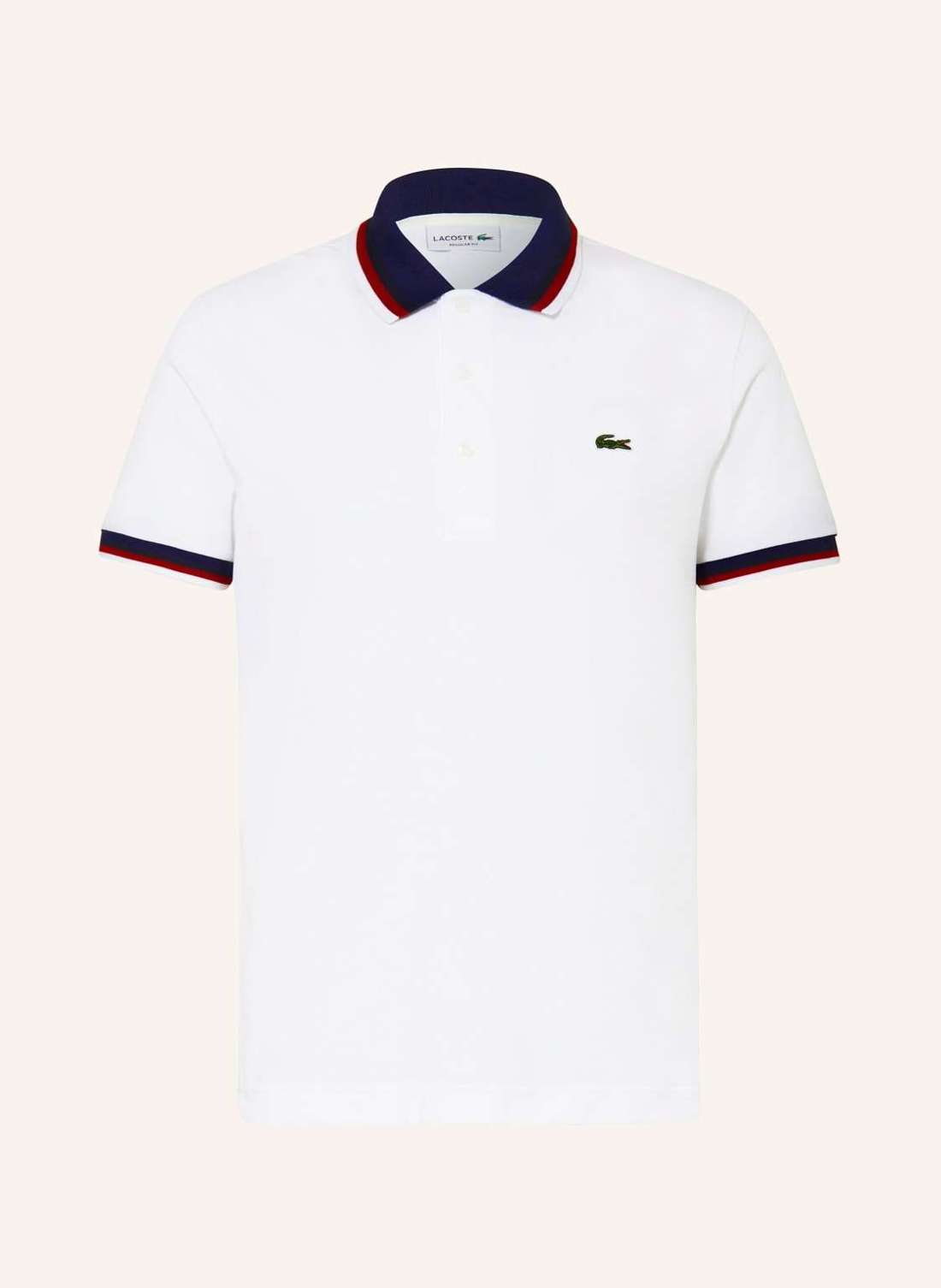 Рубашка-поло из пике стандартного кроя