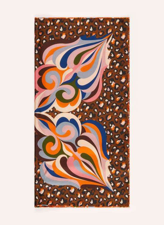 Шелковый шарф