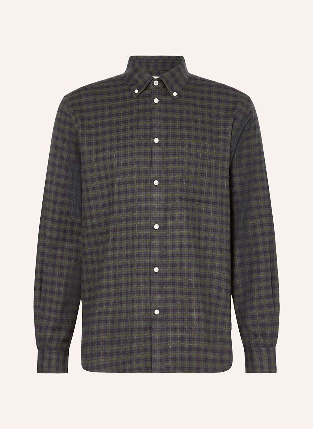 Комфортная посадка фланелевой рубашки