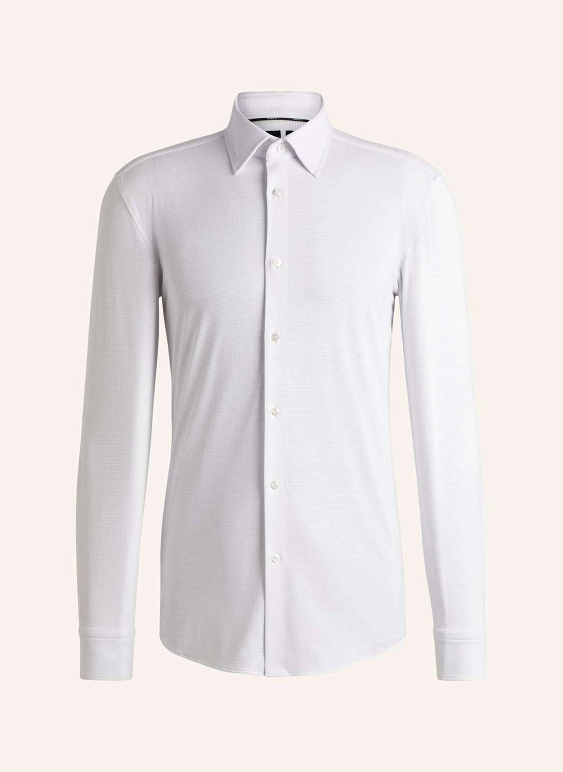 Деловая рубашка приталенного кроя P-HANK-KENT-C1-222