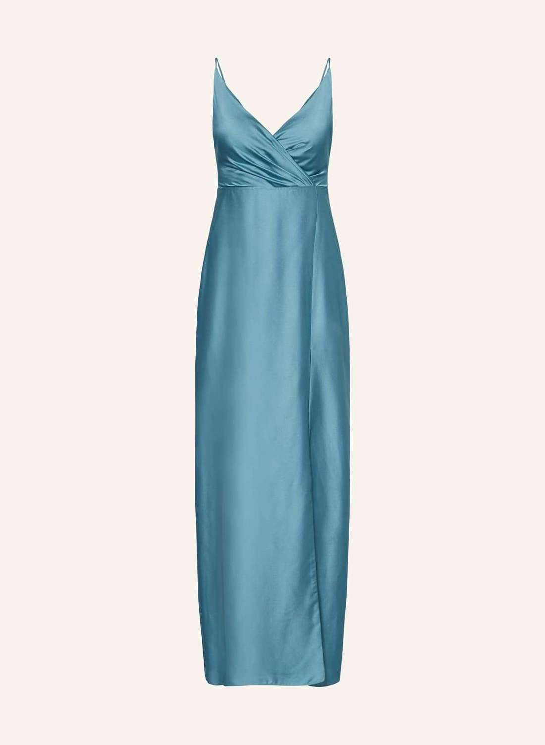 Атласное платье