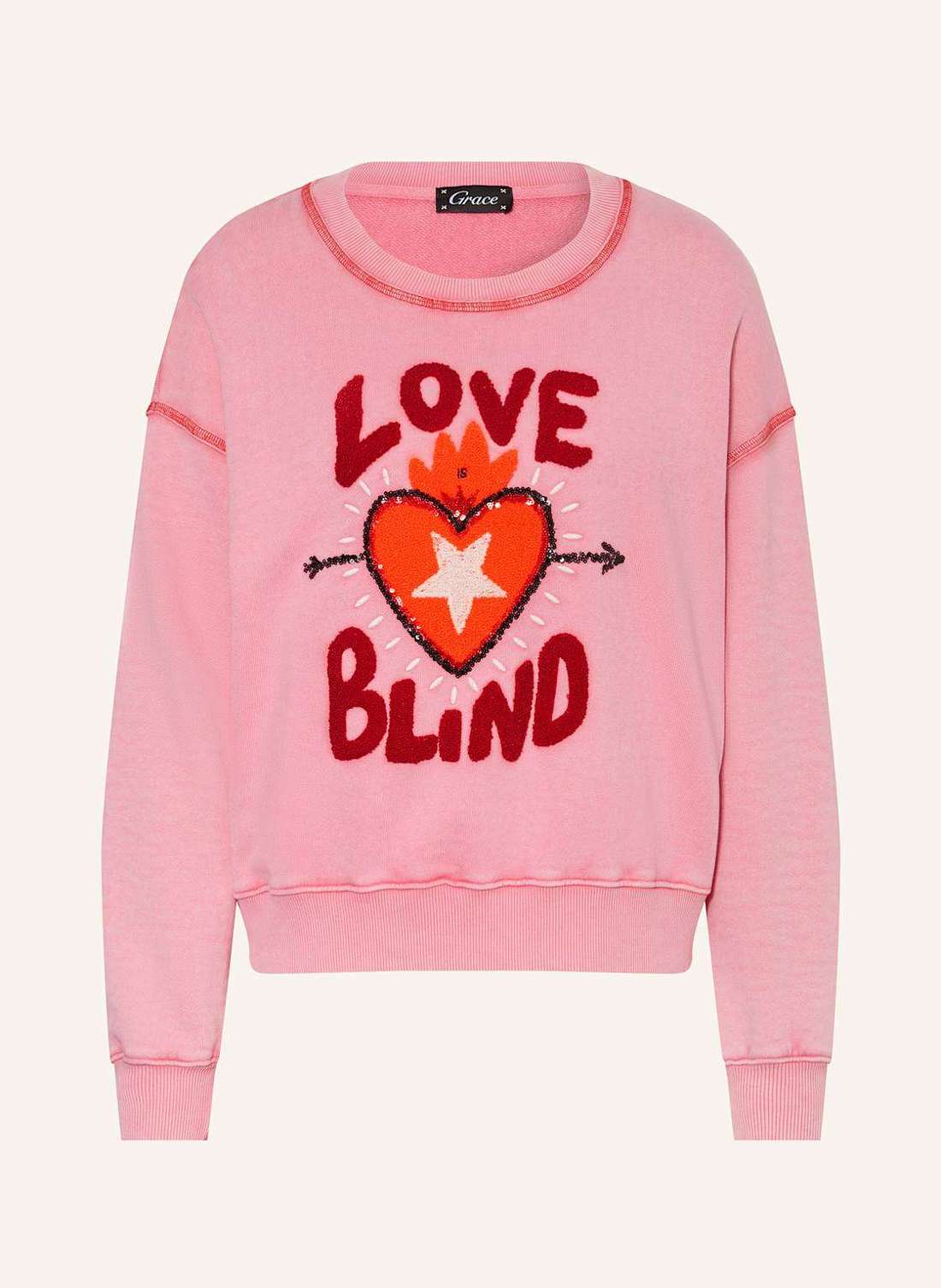 Толстовка с пайетками