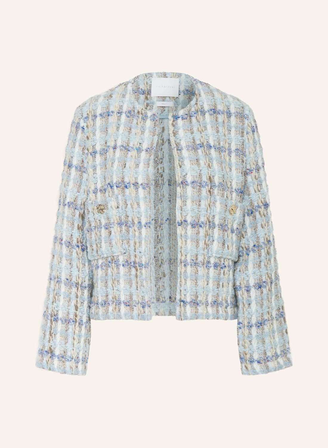 Вязаный чехол-букле