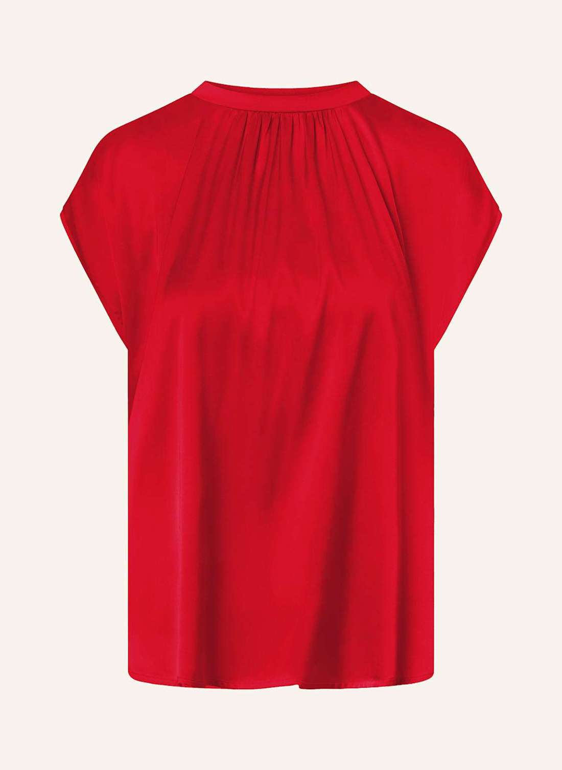 Блузка-рубашка из микса материалов