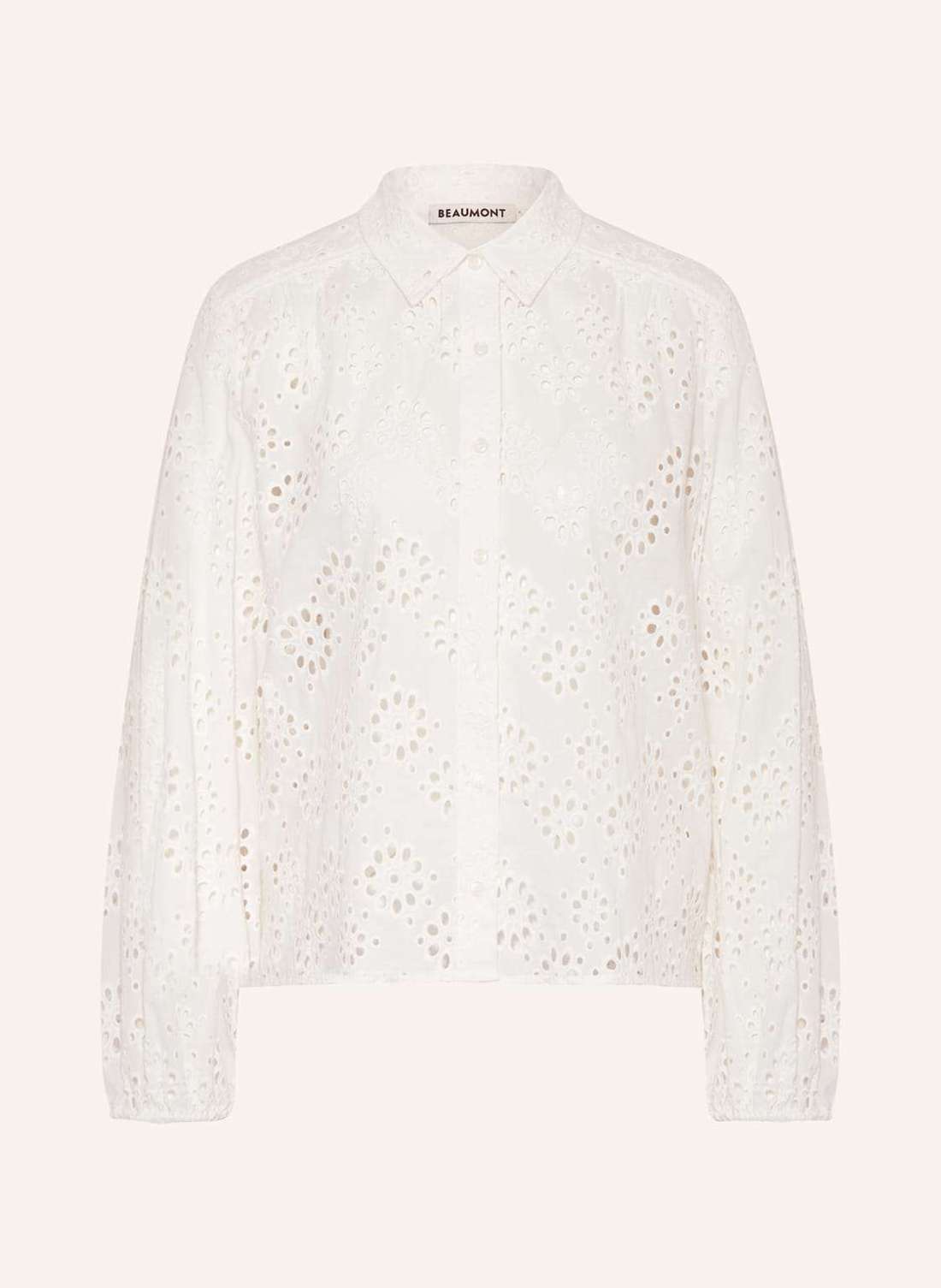 Блузка-рубашка из кружева с люверсами ALASKA