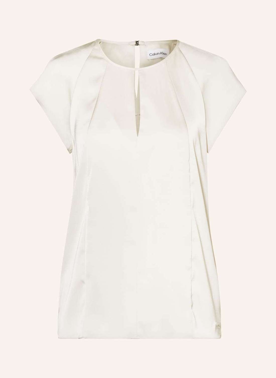 Атласная блузка-топ