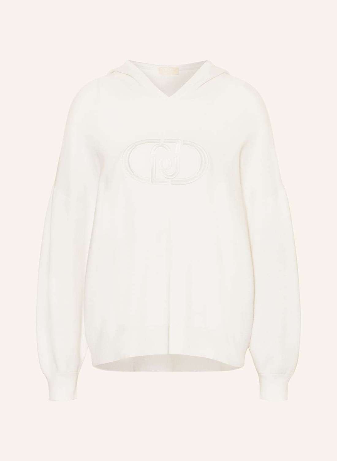 Вязаная толстовка с капюшоном