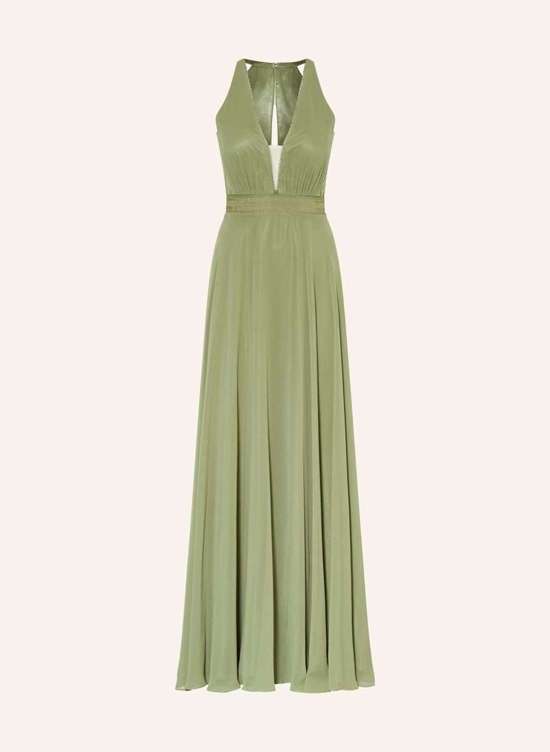 Вечернее платье с кружевом