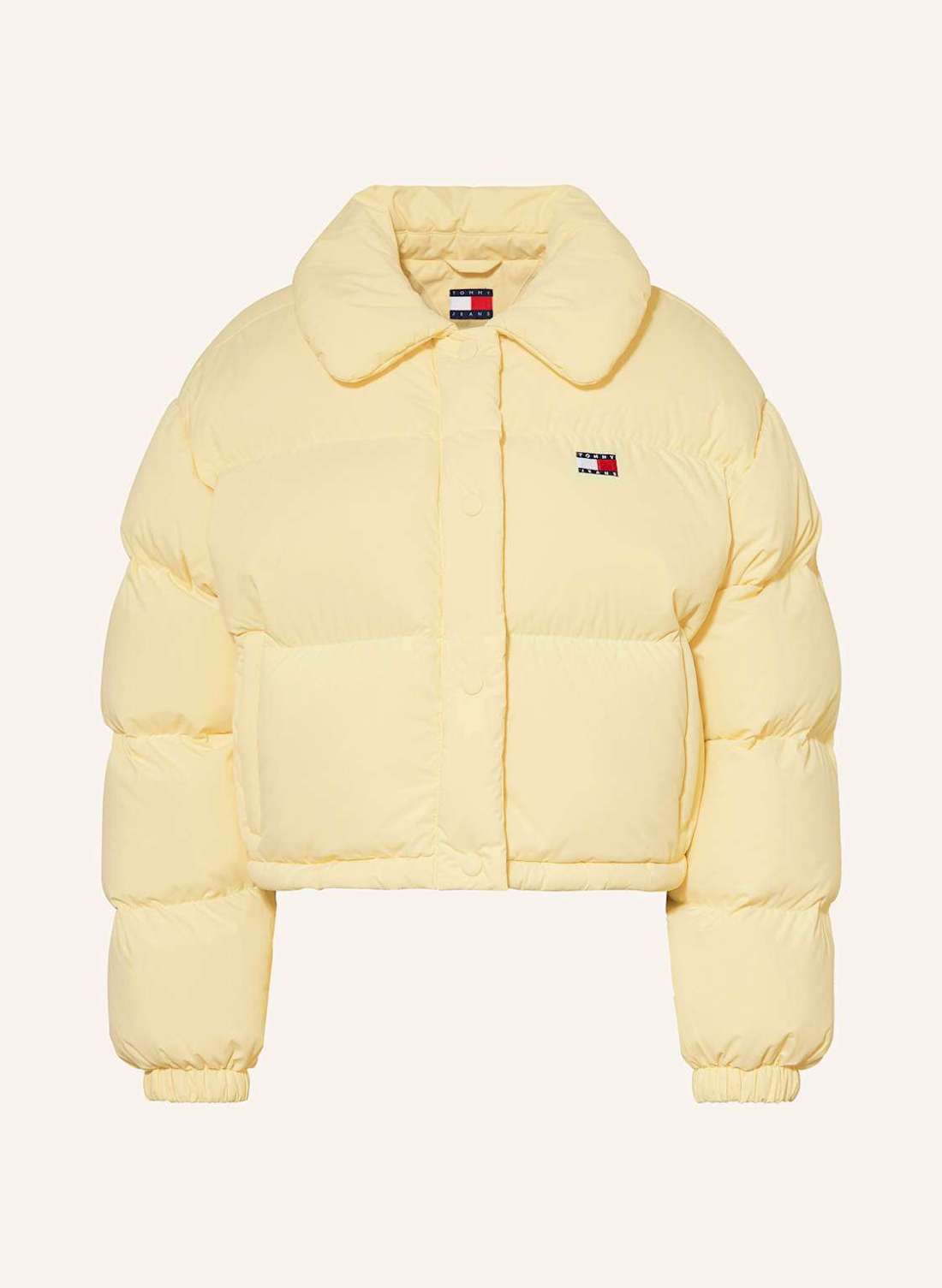 Укороченная стеганая куртка