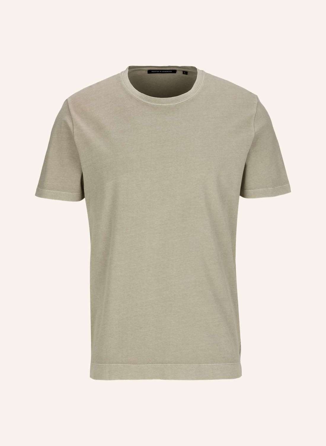 Футболка с круглым вырезом и рукавом 1/2