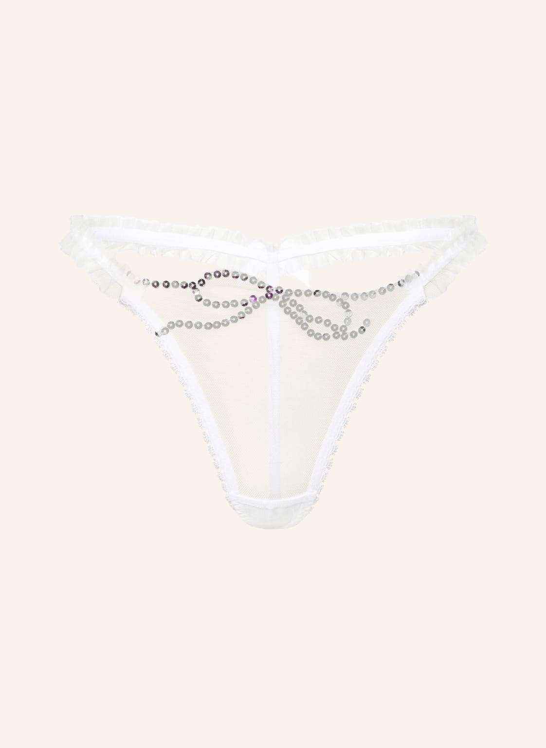Нитка с пайетками MELLE