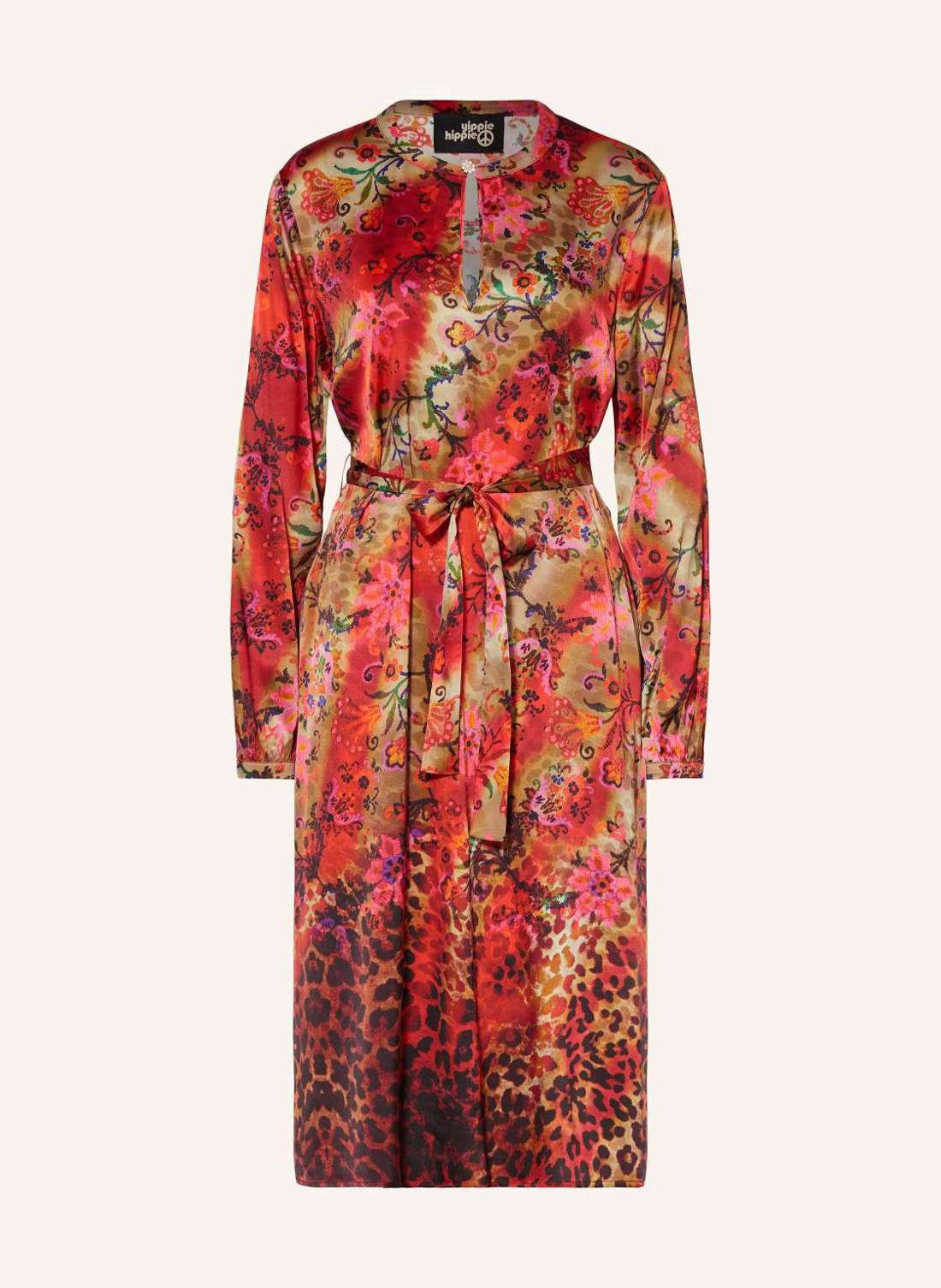 Атласное платье