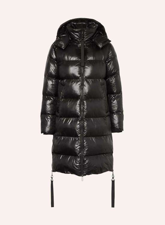 Стеганое пальто со съемным капюшоном и утеплителем sorona®. DUPONT™