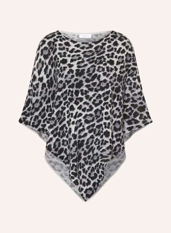 Кашемировое пончо