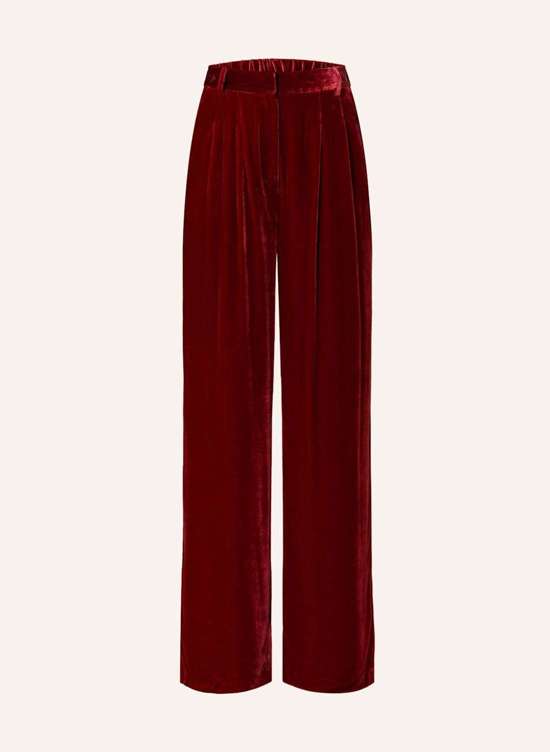 Брюки марлен из бархата.
