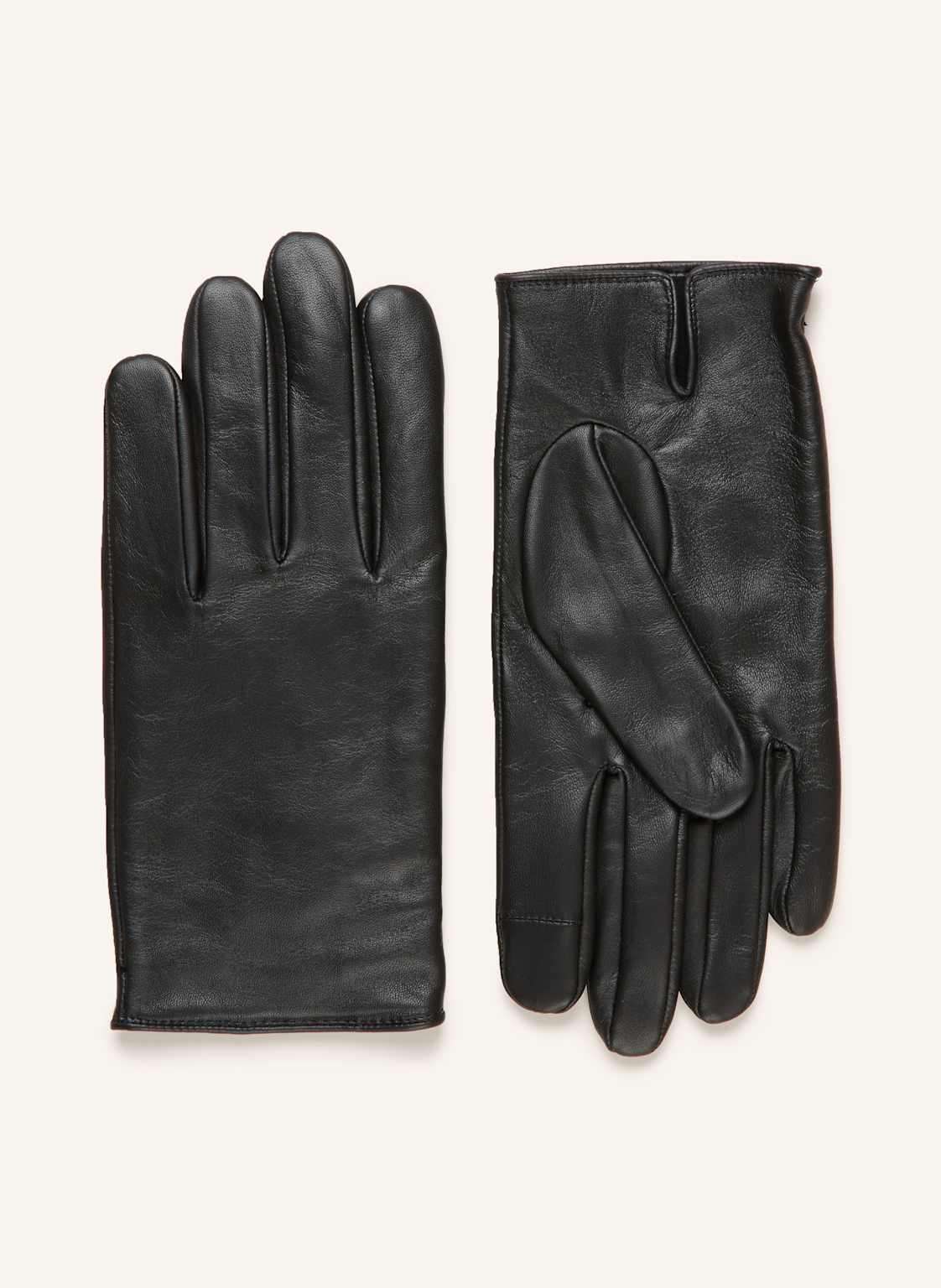 Кожаные перчатки с функцией сенсорного экрана GLOVE