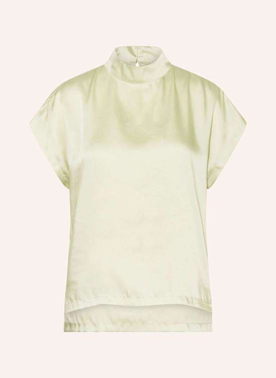 Атласная блузка-топ