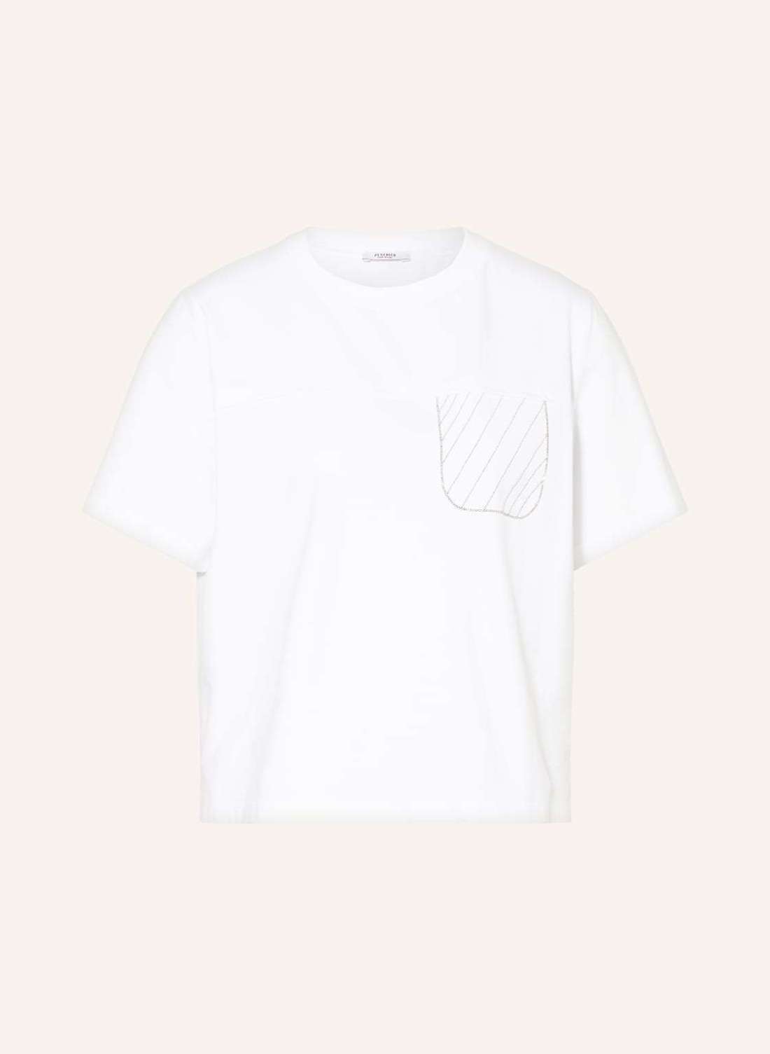 Футболка с драгоценными камнями