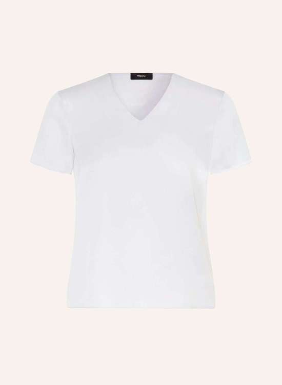 Шелковая блузка-рубашка