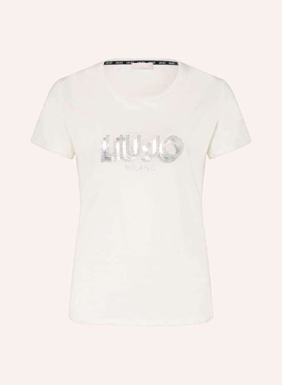 Футболка с драгоценными камнями