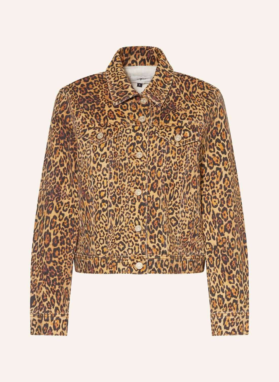 Укороченная джинсовая куртка