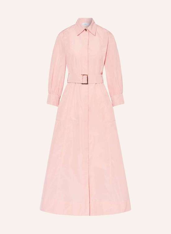 Платье-рубашка с рукавами 3/4