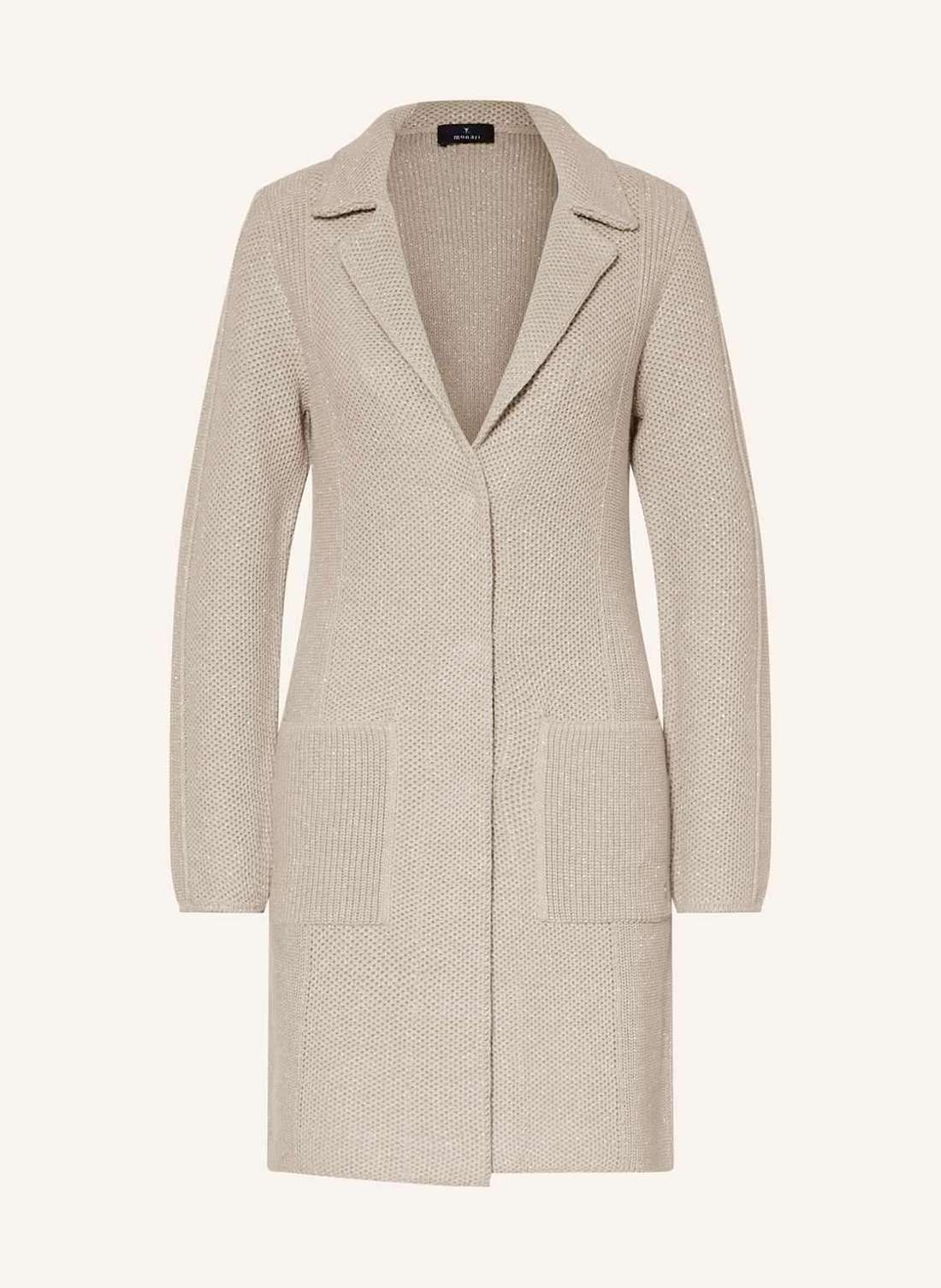 Кардиган из блестящей пряжи