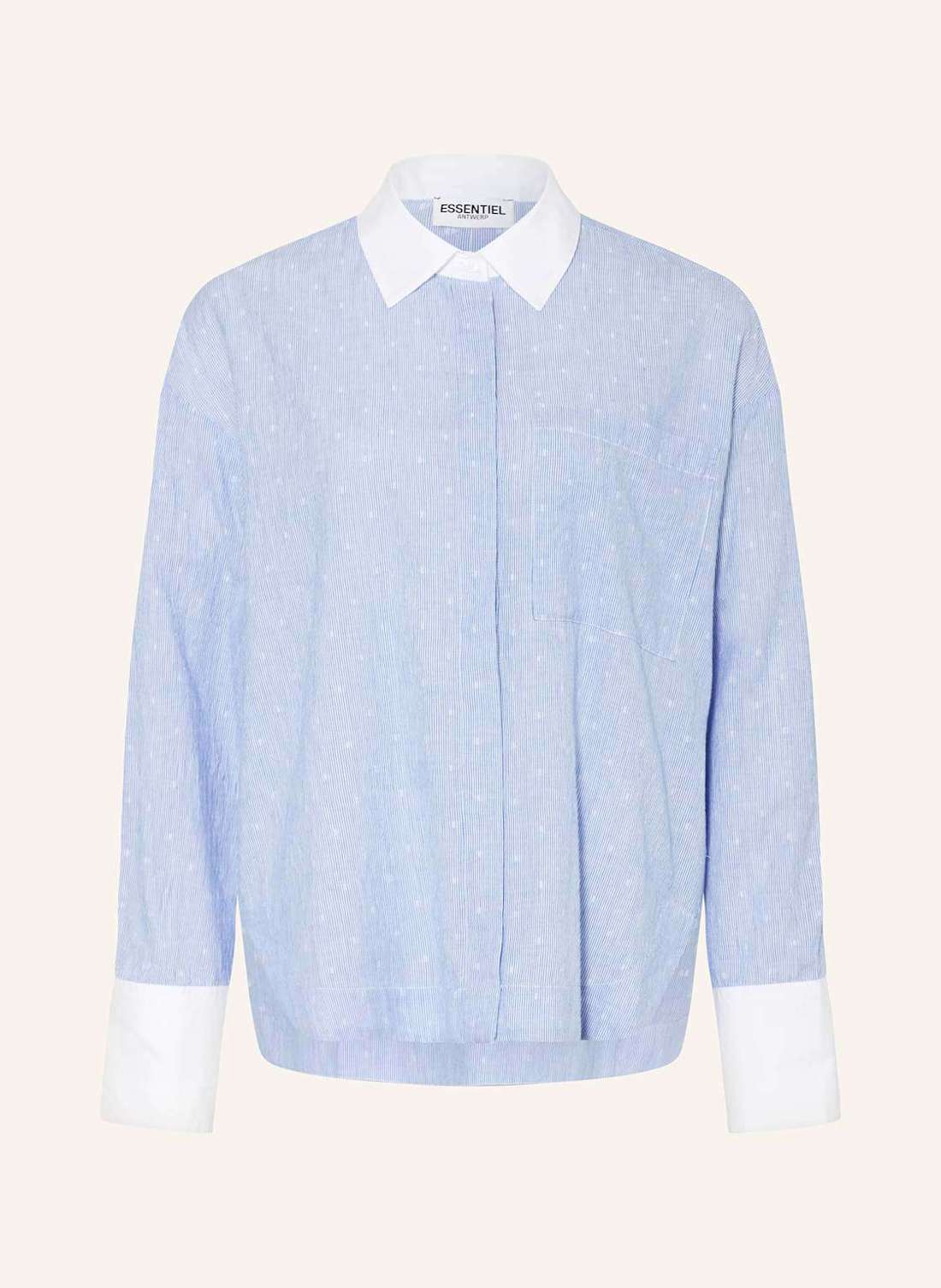 Блузка-рубашка с декоративными бусинами HARKLE