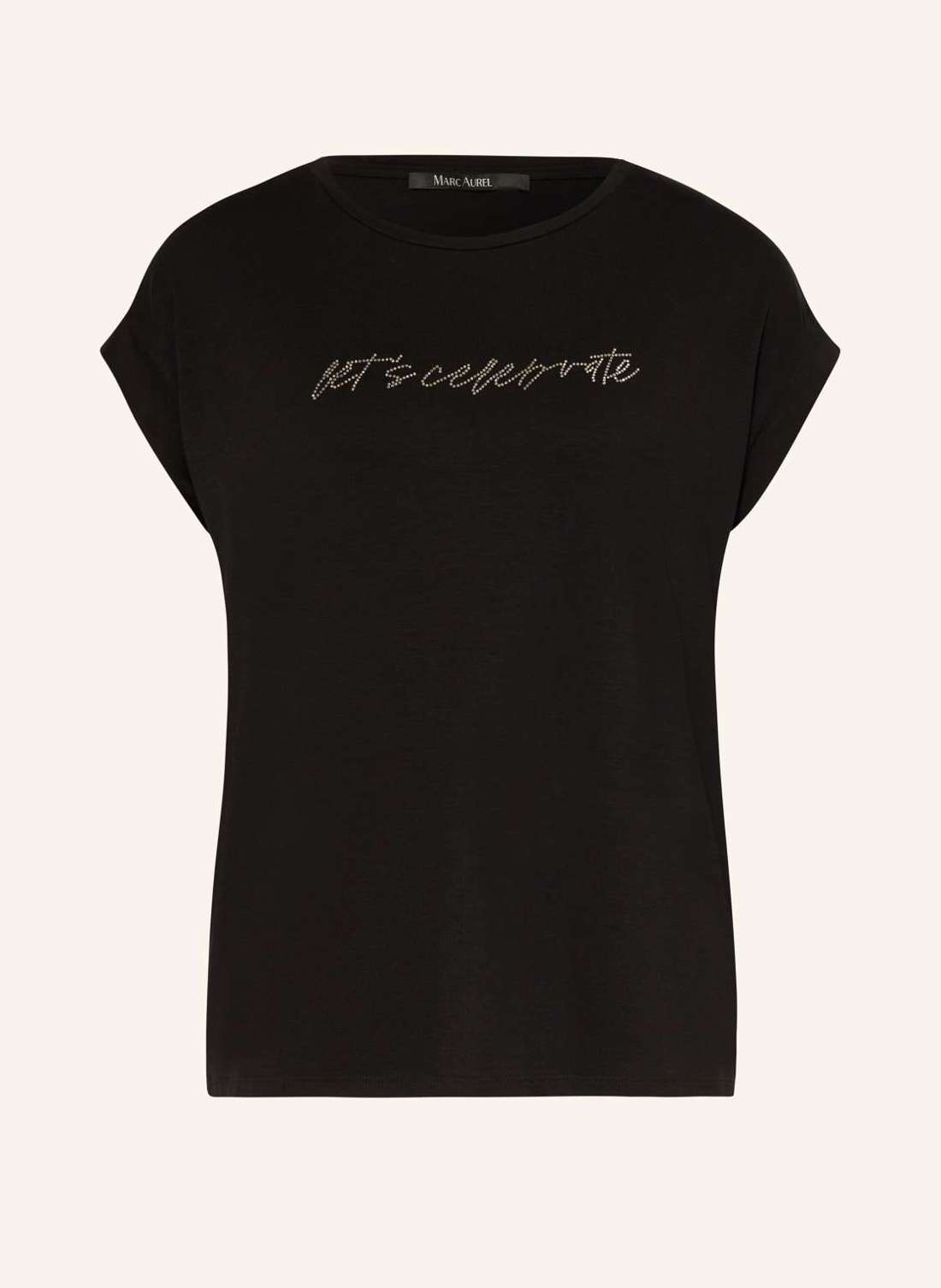 Футболка с драгоценными камнями