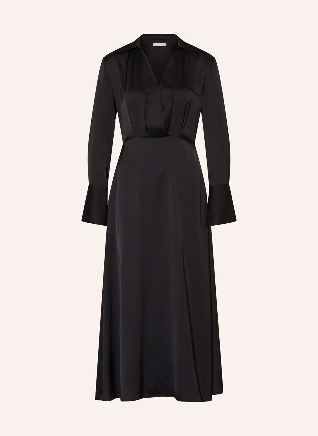 Атласное платье