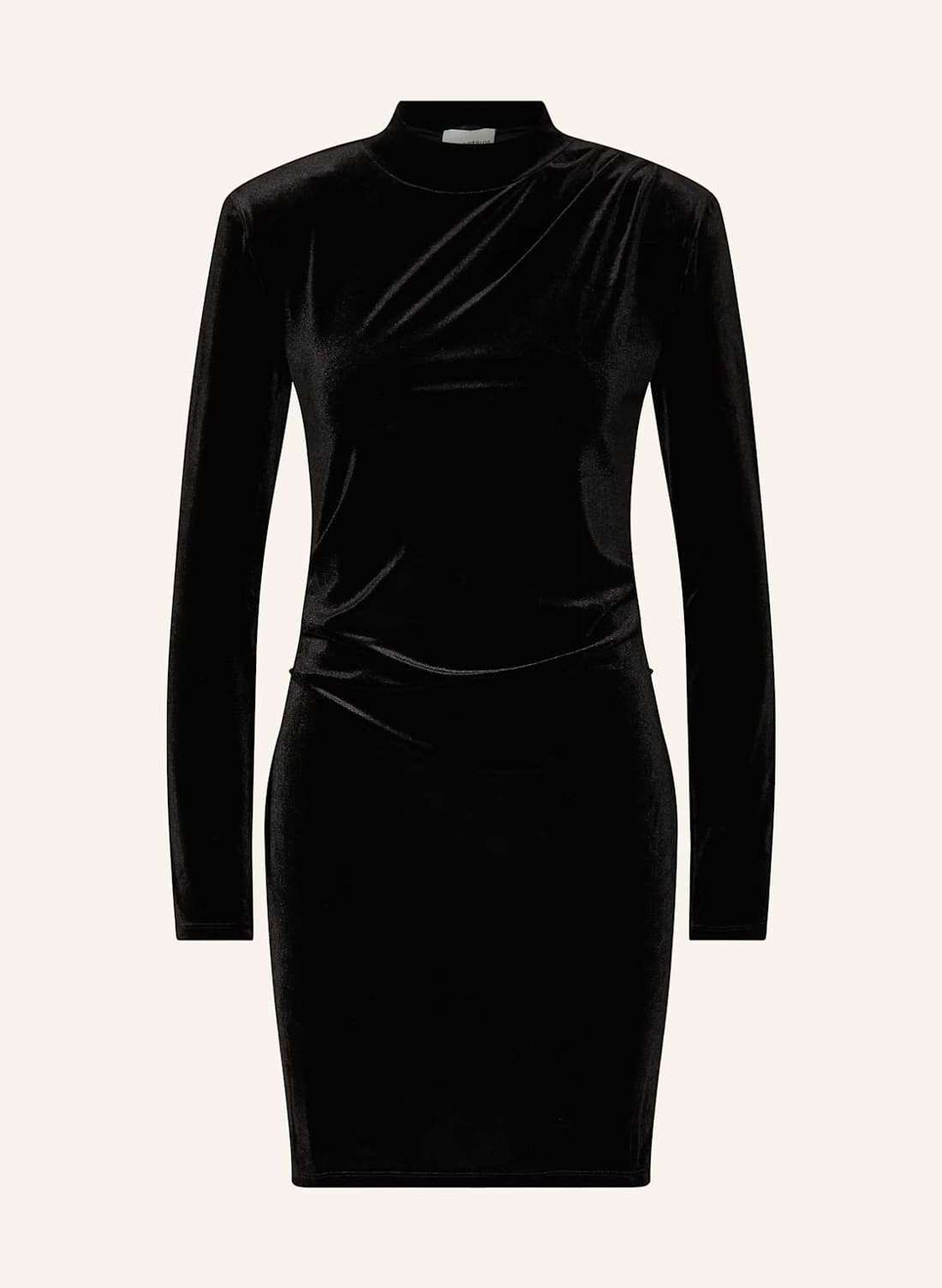 Бархатное платье-футляр