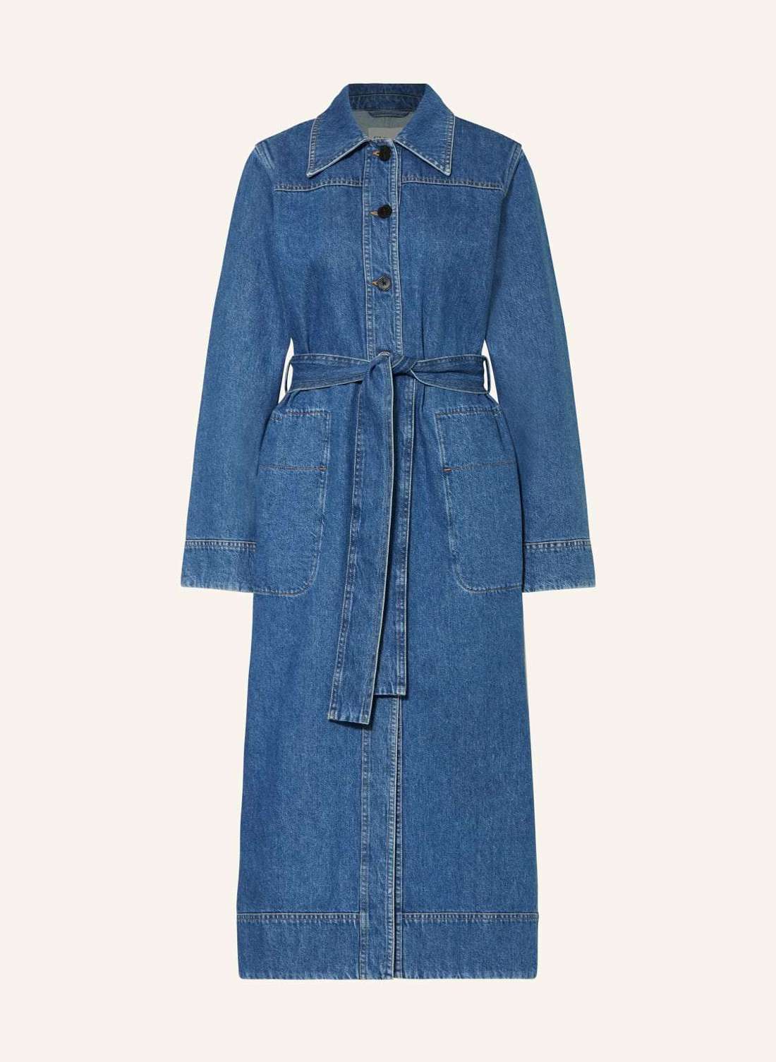 Джинсовое платье