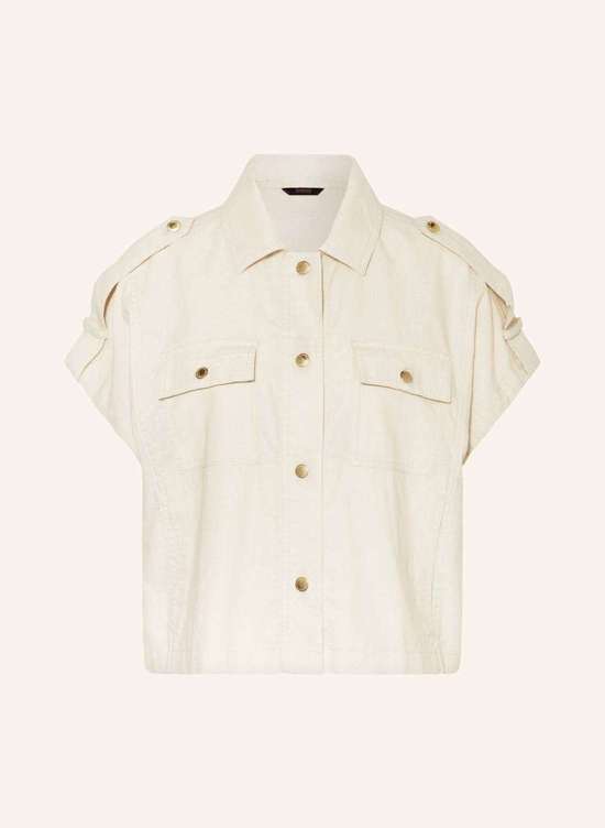 Блузка-топ с льном PRIYA