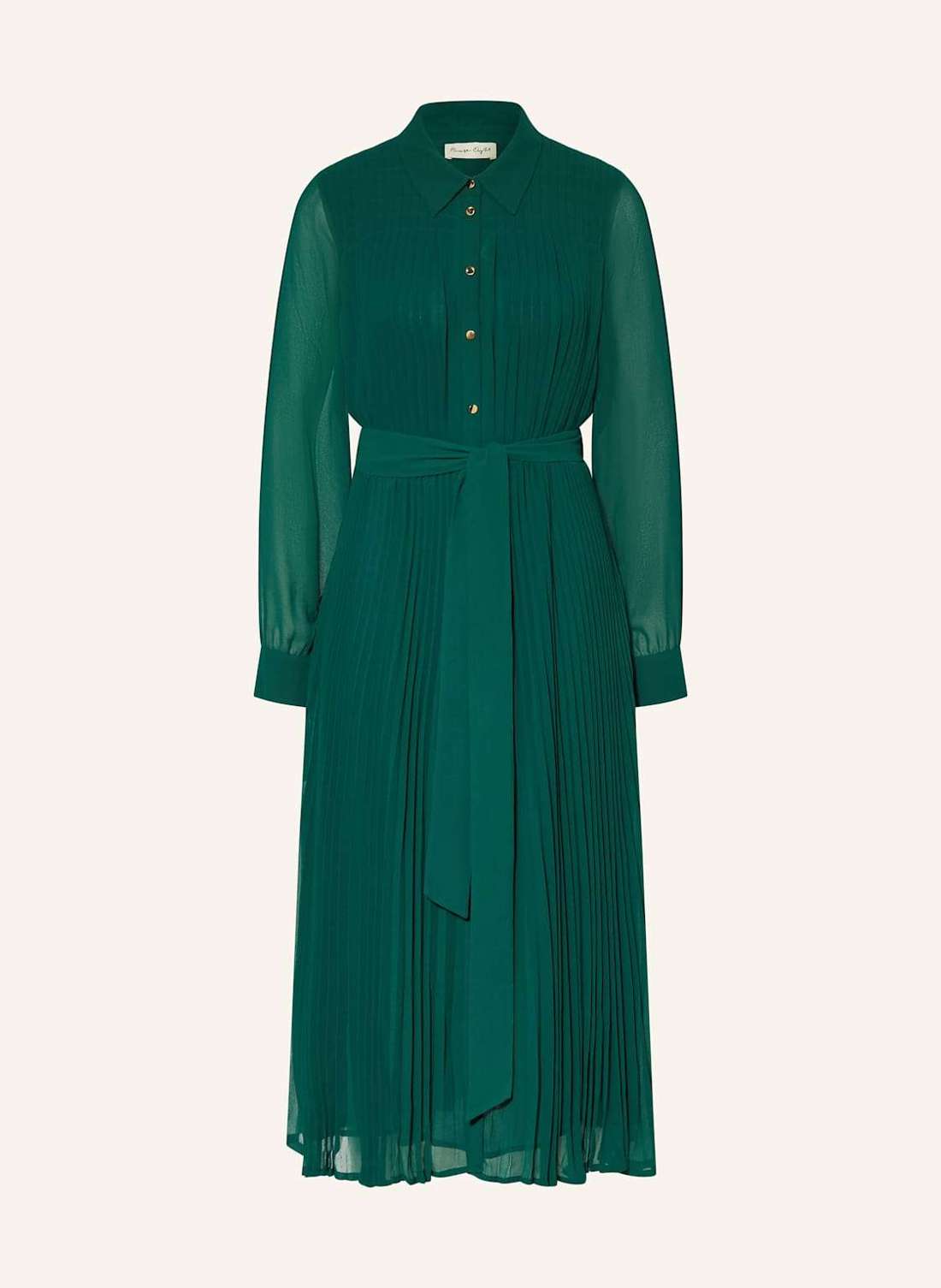 Платье-рубашка со складками GABRIELA