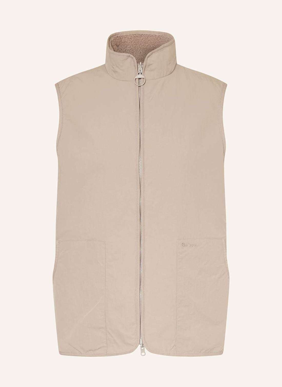 Двусторонний меховой жилет тедди