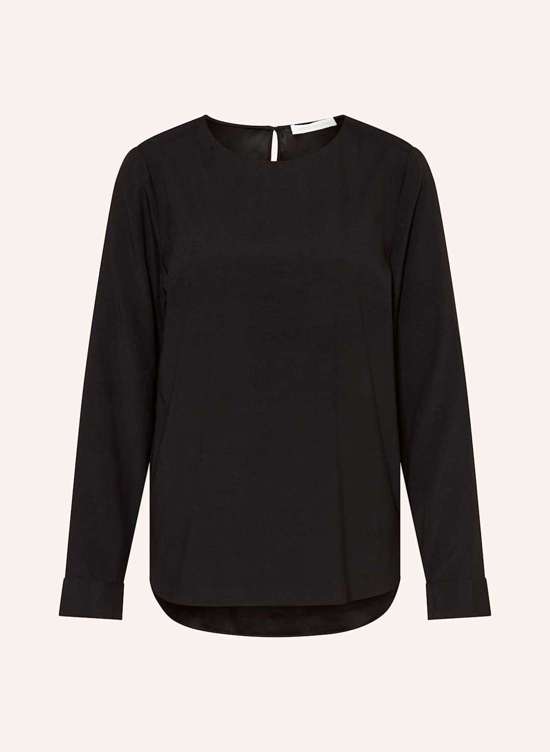 Шелковая блузка-рубашка