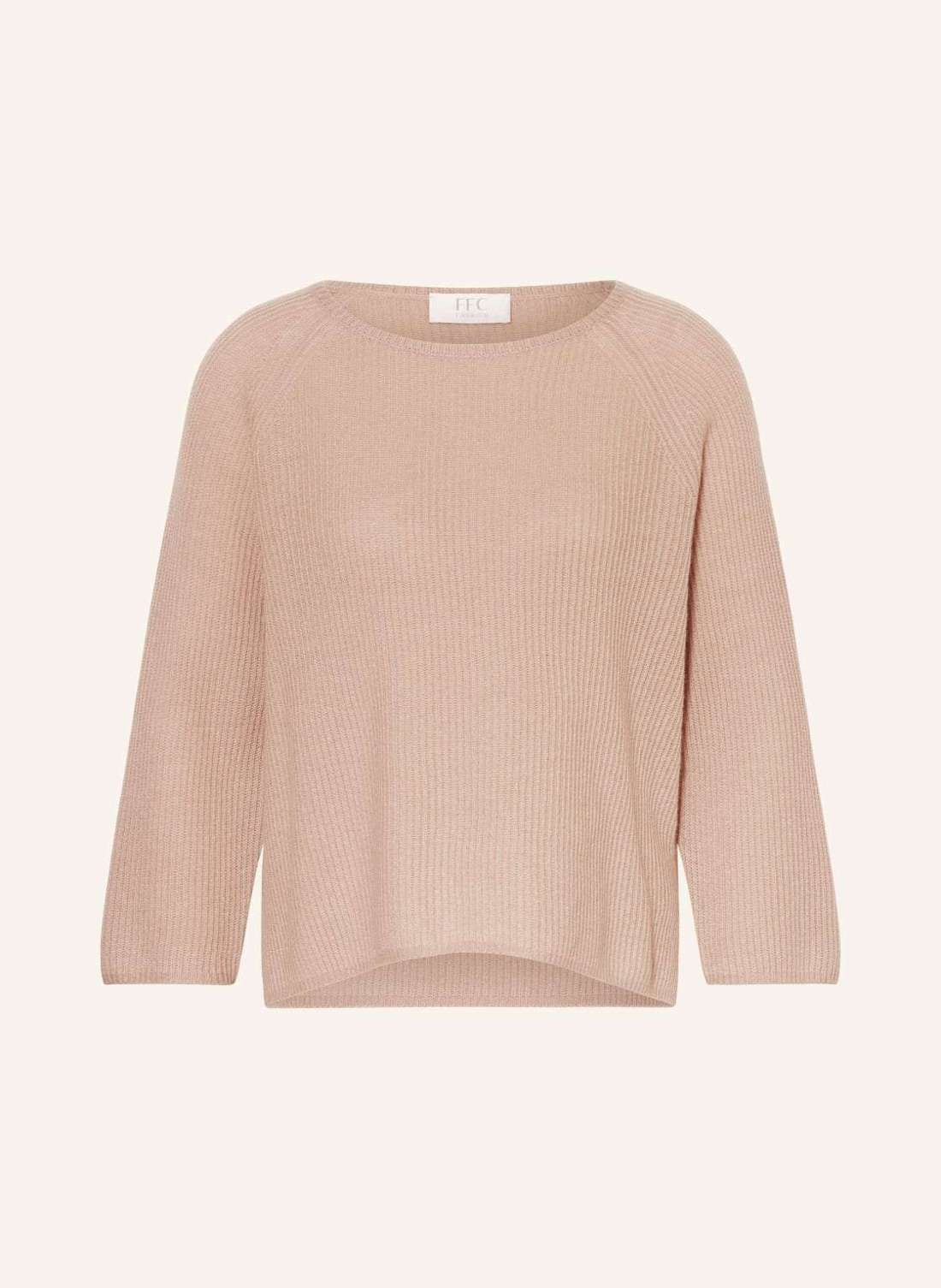 Свитер с рукавами 3/4 и кашемиром