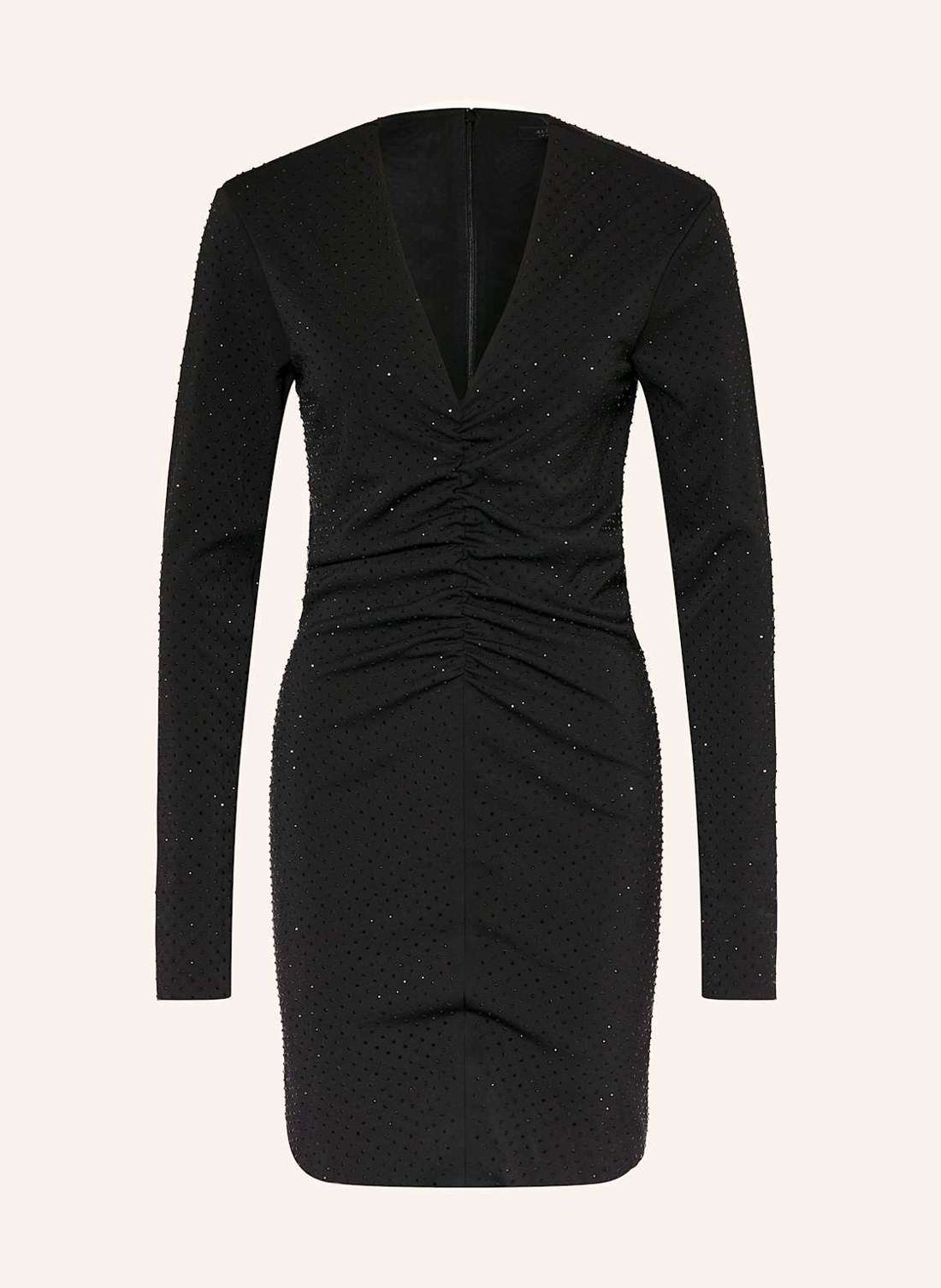 Платье-футляр с драгоценными камнями ALYA