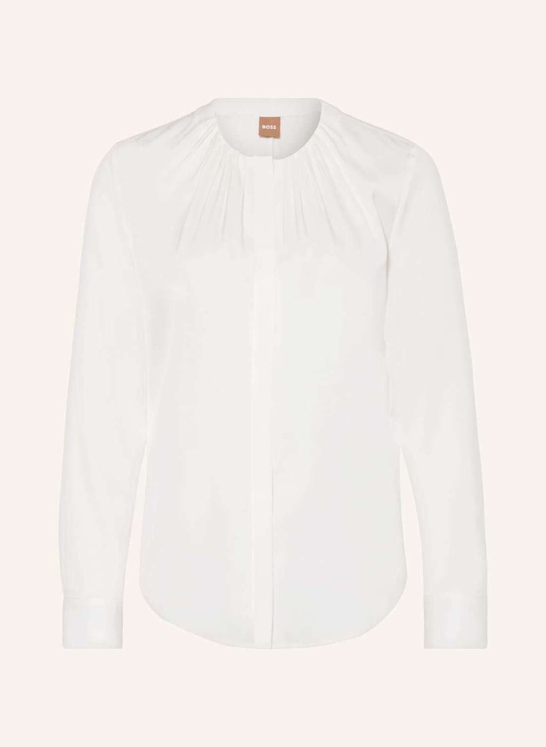 Шелковая блузка-рубашка BANORAH