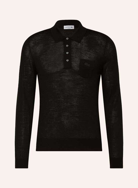 Вязаная рубашка-поло