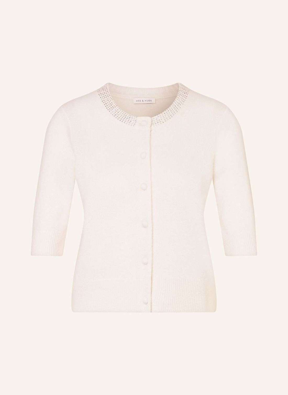 Кашемировый кардиган с драгоценными камнями