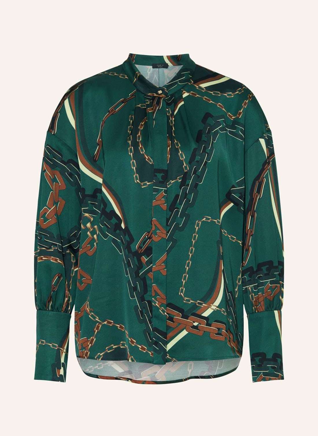 Атласная блузка