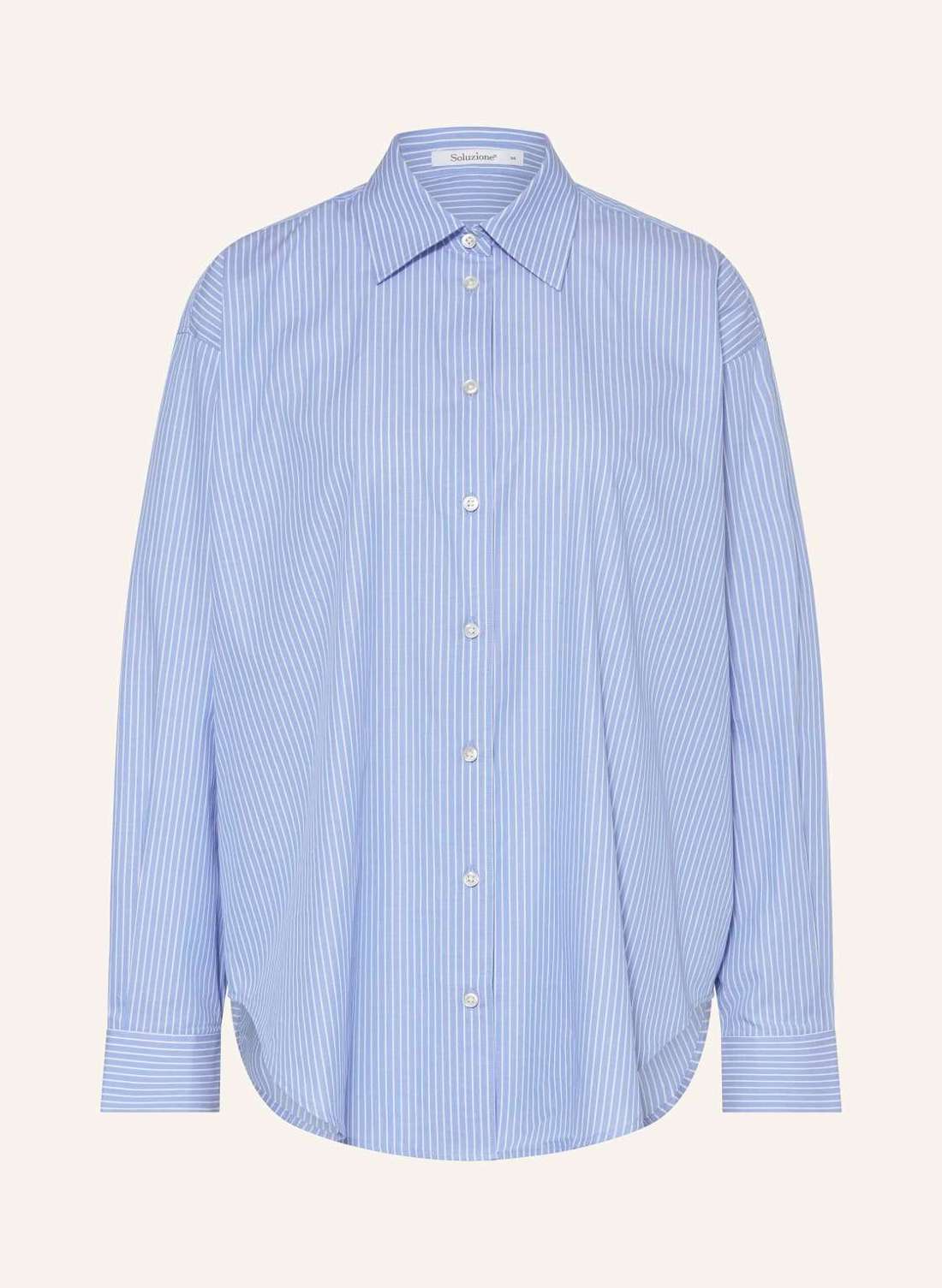 Блузка-рубашка оверсайз